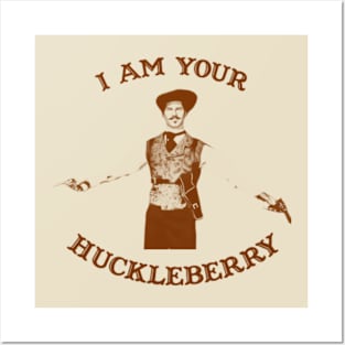 huckleberry vintage retro Posters and Art